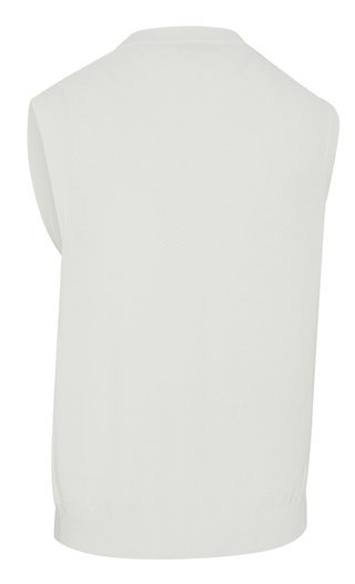 Callaway Mid Century men's vest, bright white