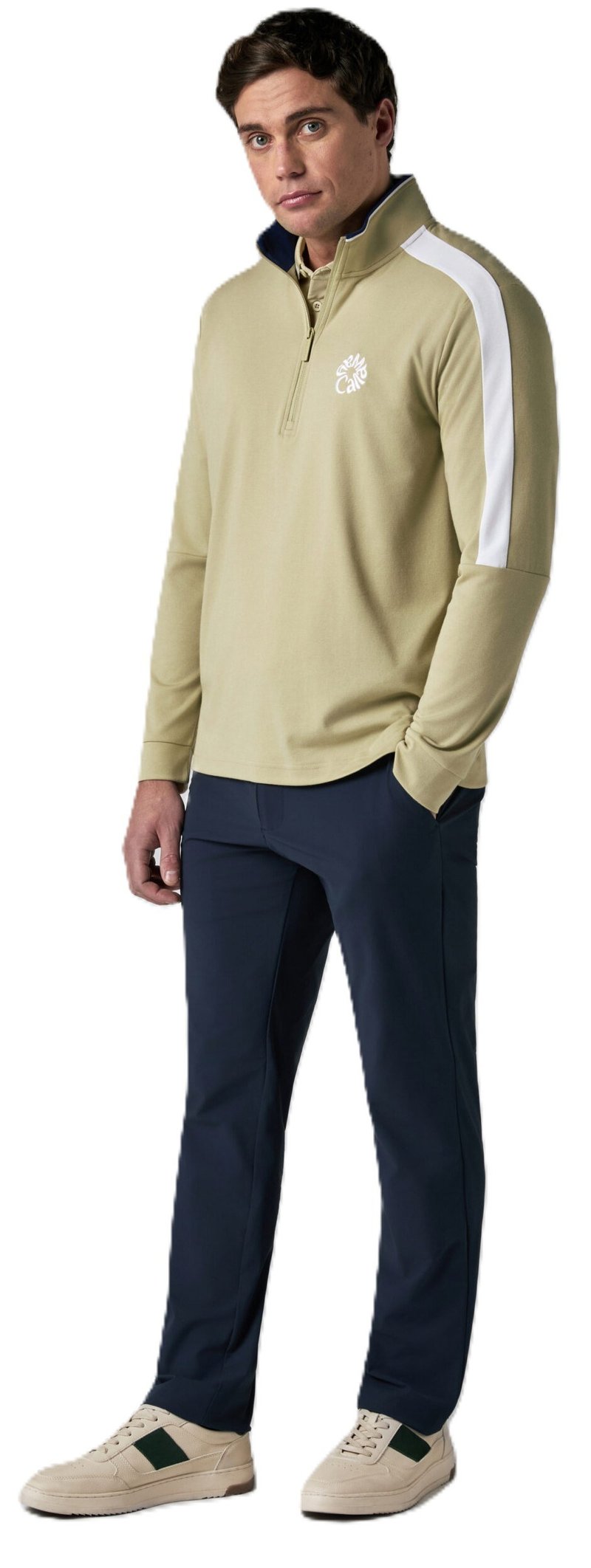 Callaway Mid Century men's sweatshirt, fields of rye
