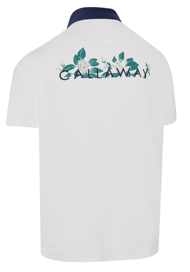 Callaway Mid Century men's polo, bright white