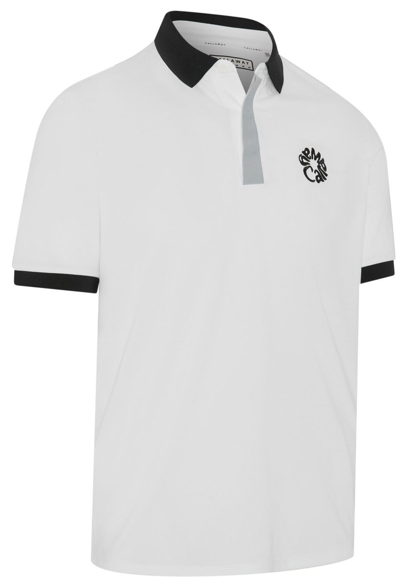 Callaway Modern Traveler men's polo, bright white
