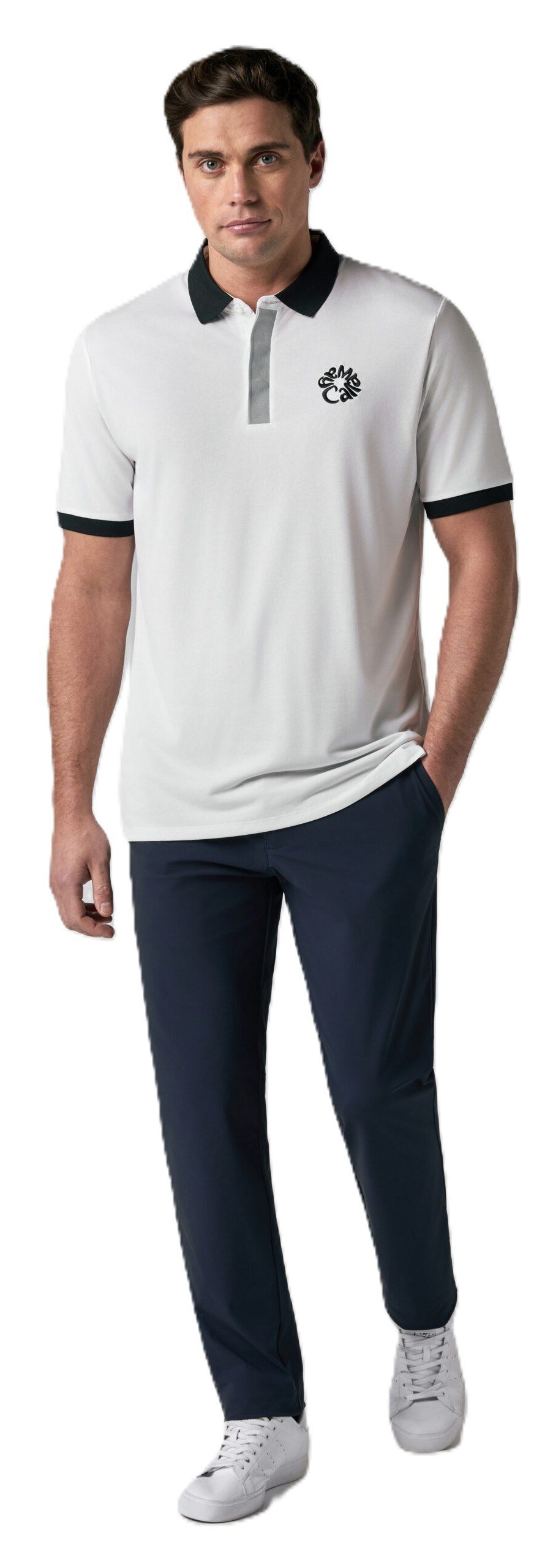 Callaway Modern Traveler men's polo, bright white