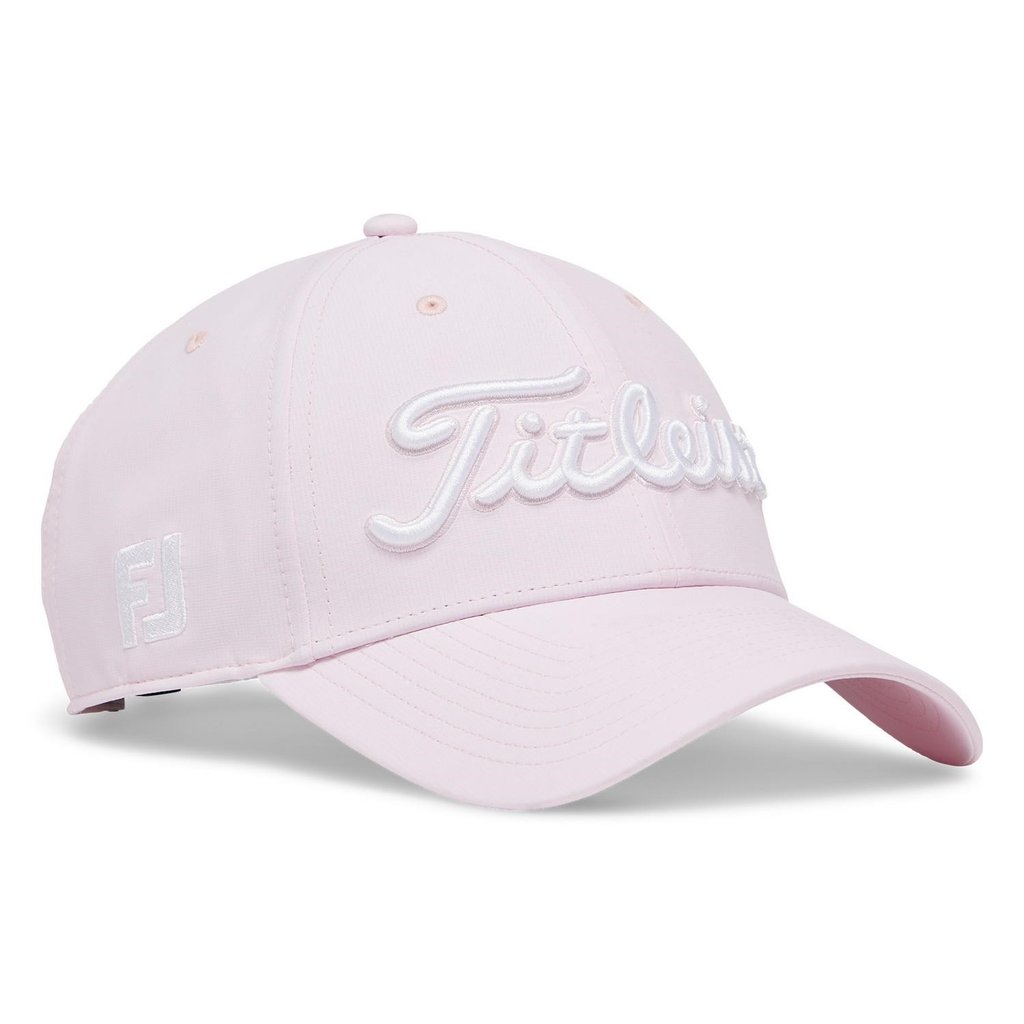Titleist Tour Performance men's cap, pale pink/white