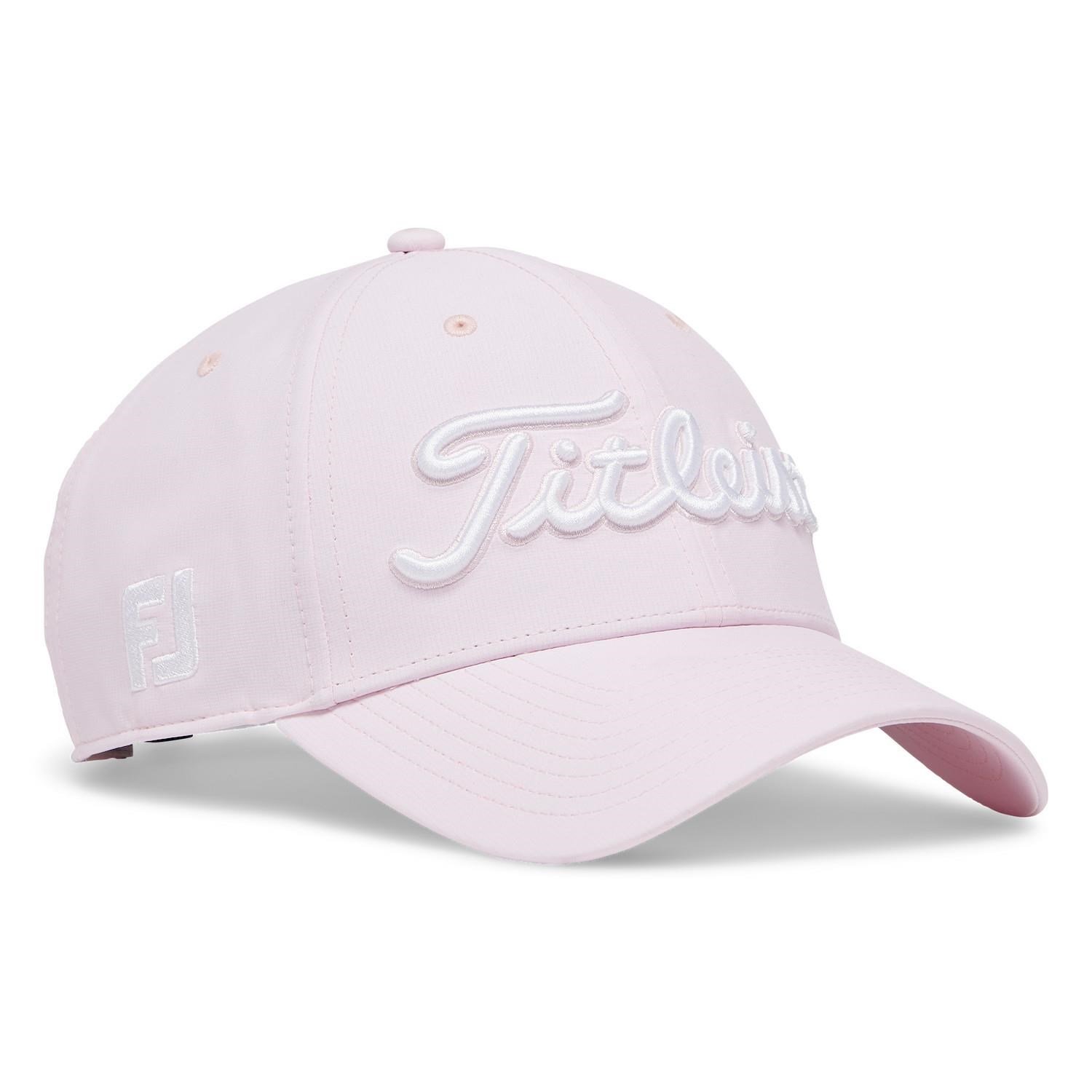 Titleist Tour Performance men's cap, pale pink/white