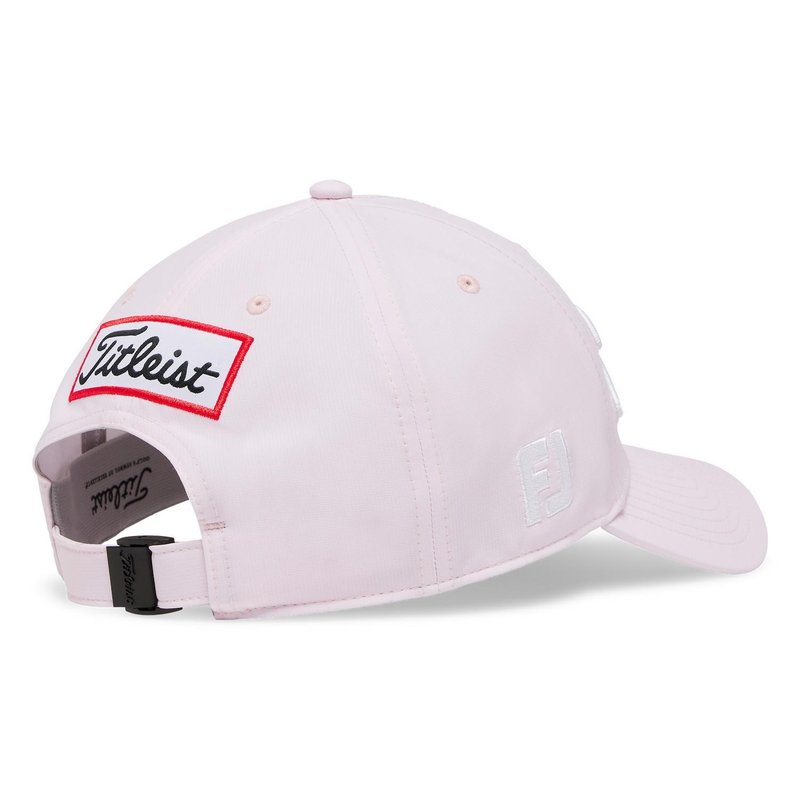 Titleist Tour Performance men's cap, pale pink/white