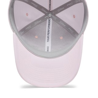 Titleist Tour Performance men's cap, pale pink/white