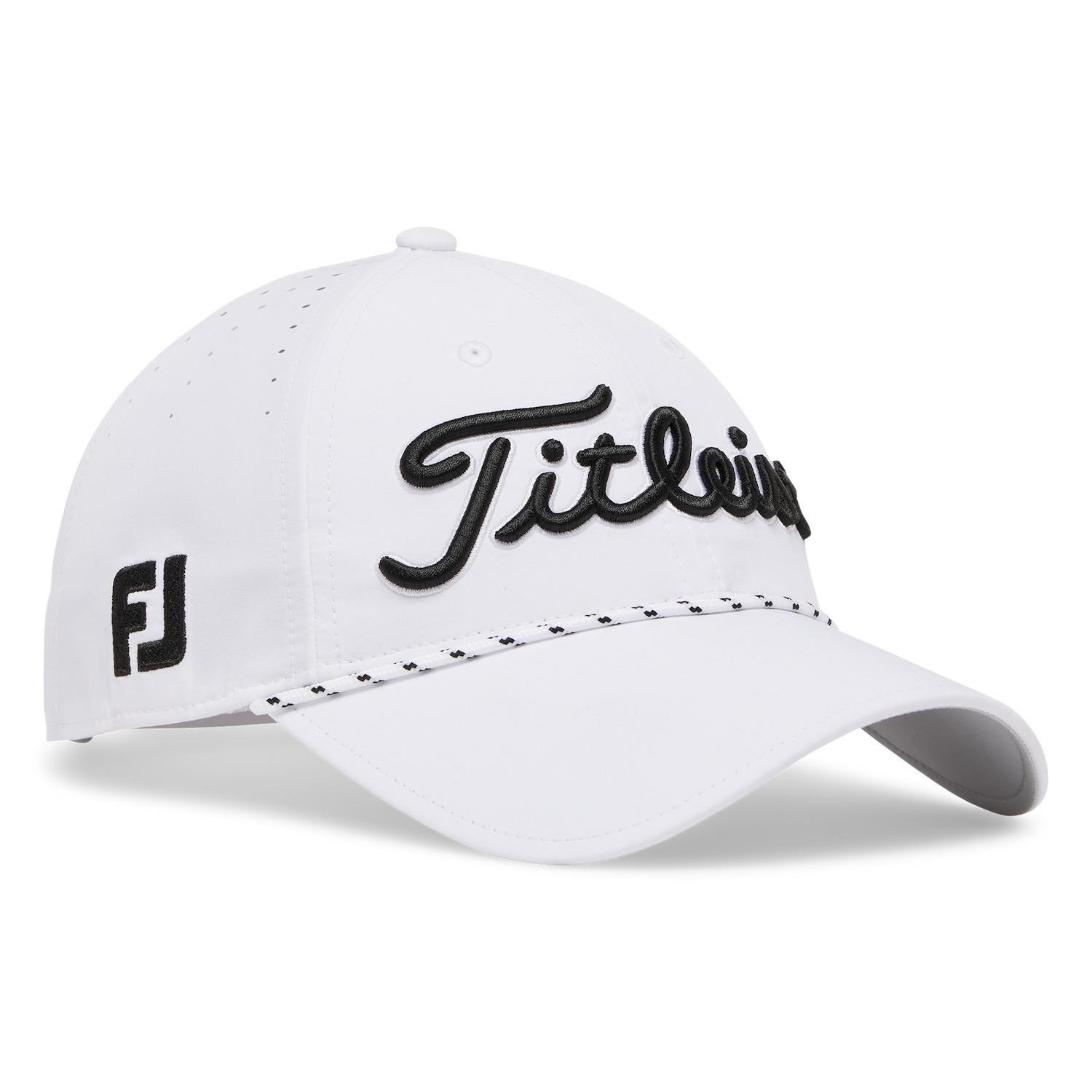Titleist Tour Breezer men's cap, white/black