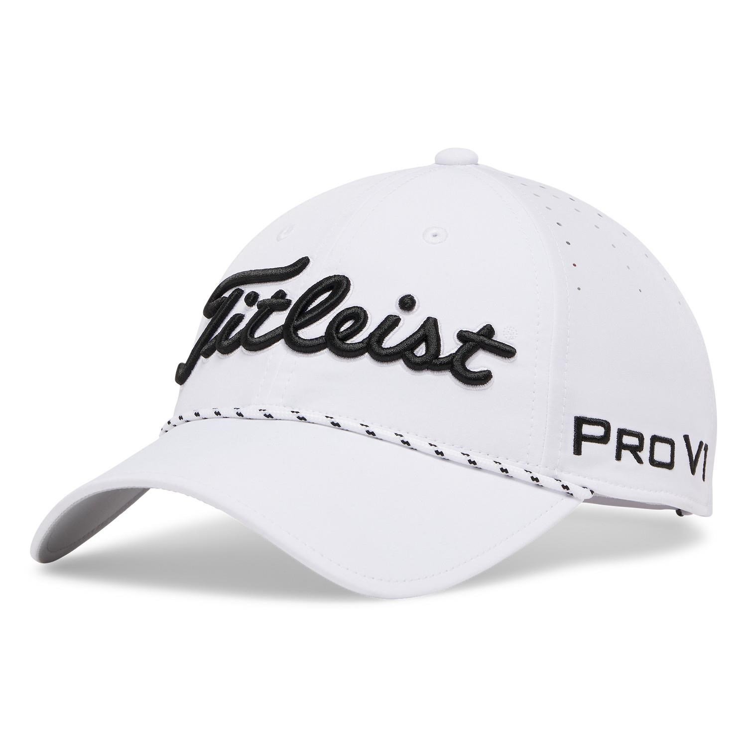 Titleist Tour Breezer men's cap, white/black