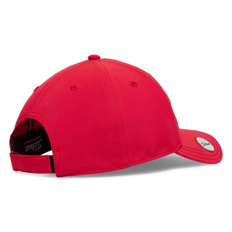 Titleist Players Ball Marker men's cap, red/white