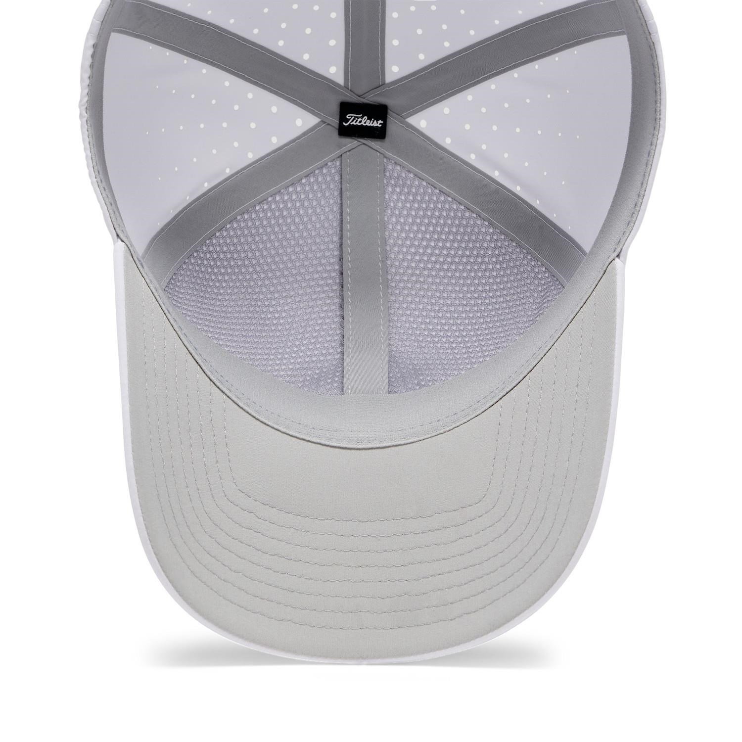 Titleist Charleston Breezer men's cap, white/white/black