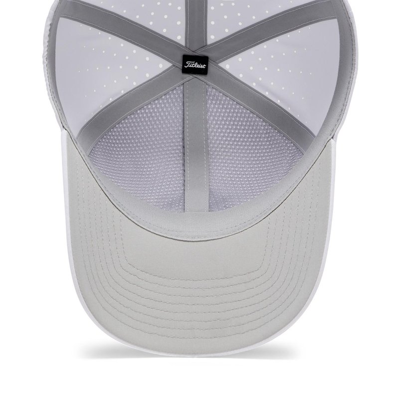 Titleist Charleston Breezer men's cap, white/white/black