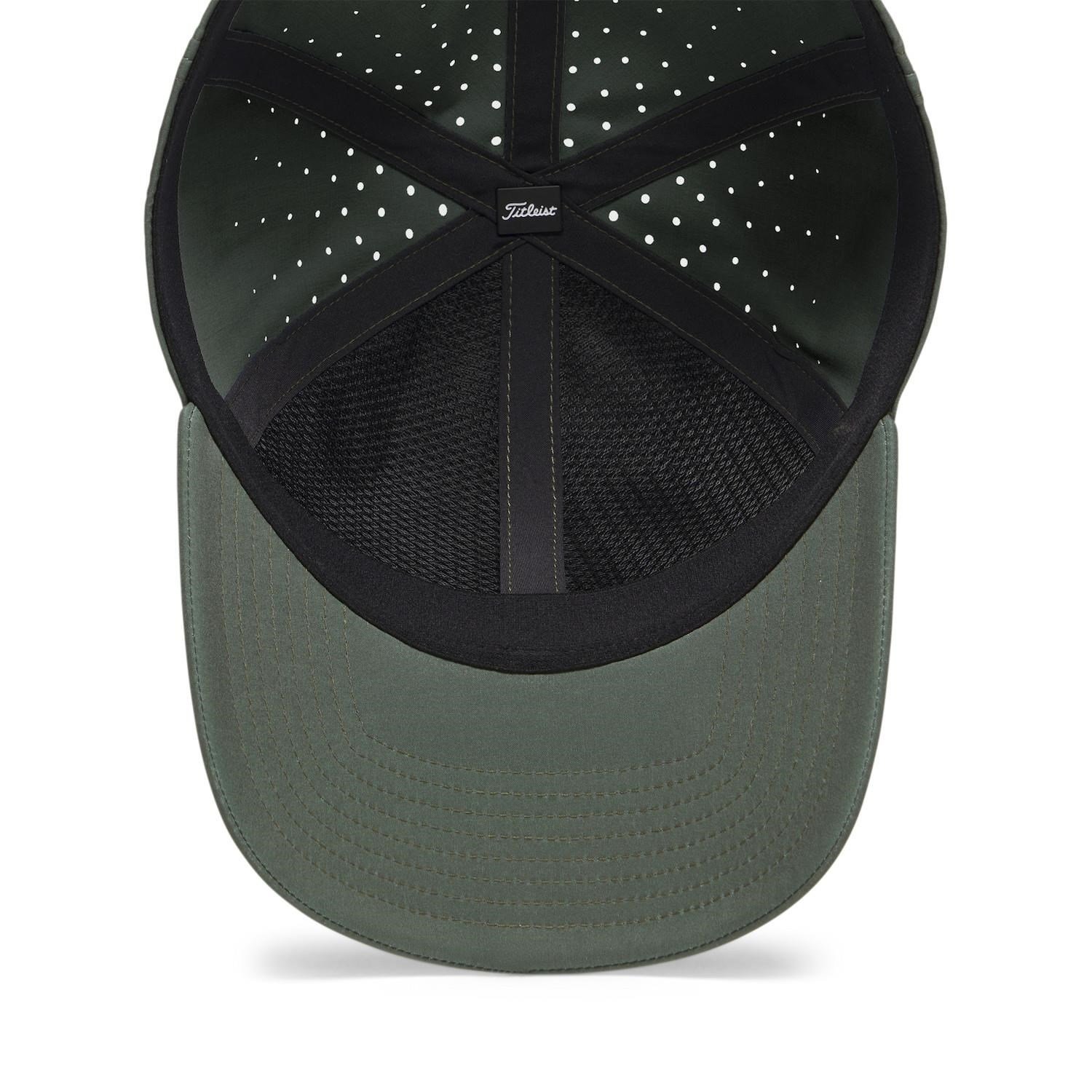 Titleist Charleston Breezer men's cap, cypress/black/white
