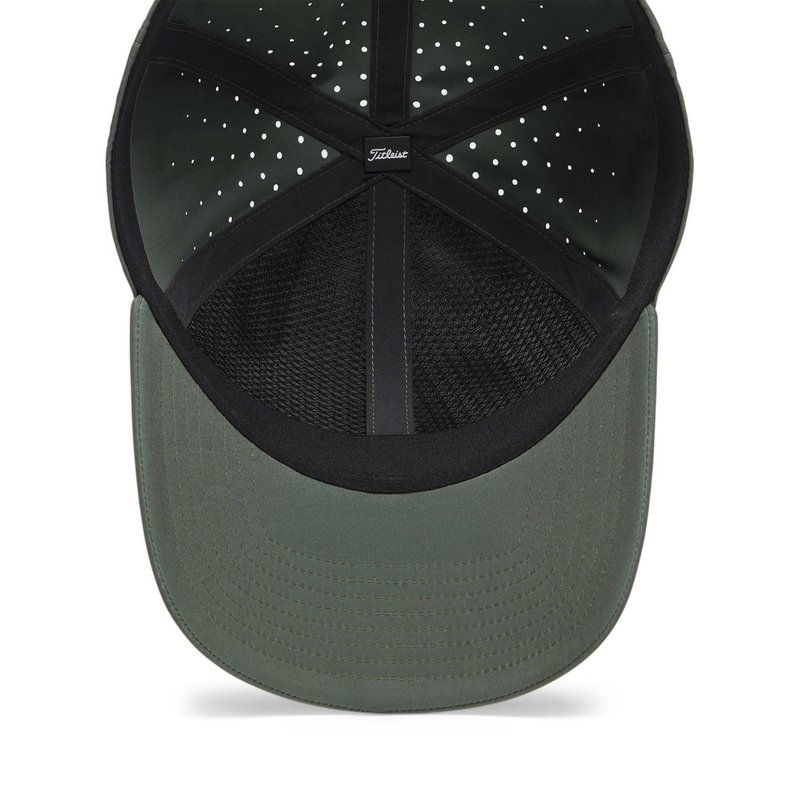 Titleist Charleston Breezer men's cap, cypress/black/white