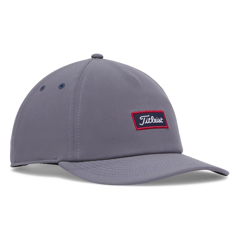 Titleist Santa Cruz Kickback men's cap, washed indigo/navy/crimson