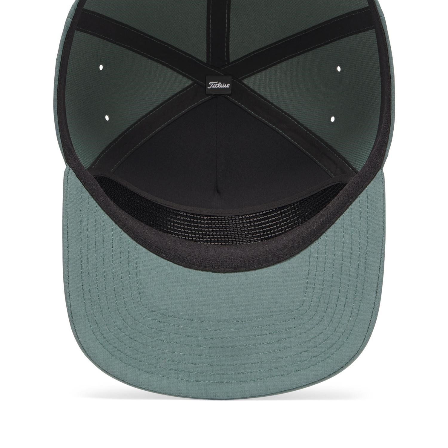 Titleist Santa Cruz Kickback men's cap, eucalyptus/charcoal