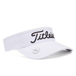 Titleist Players Ball Marker unisex visor, white/black