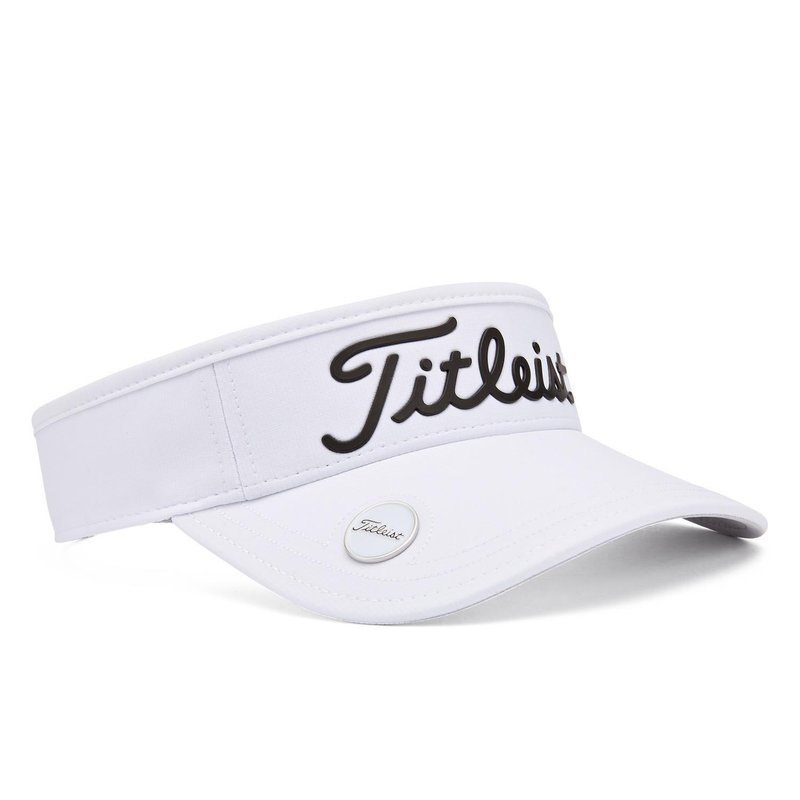 Titleist Players Ball Marker unisex visor, white/black