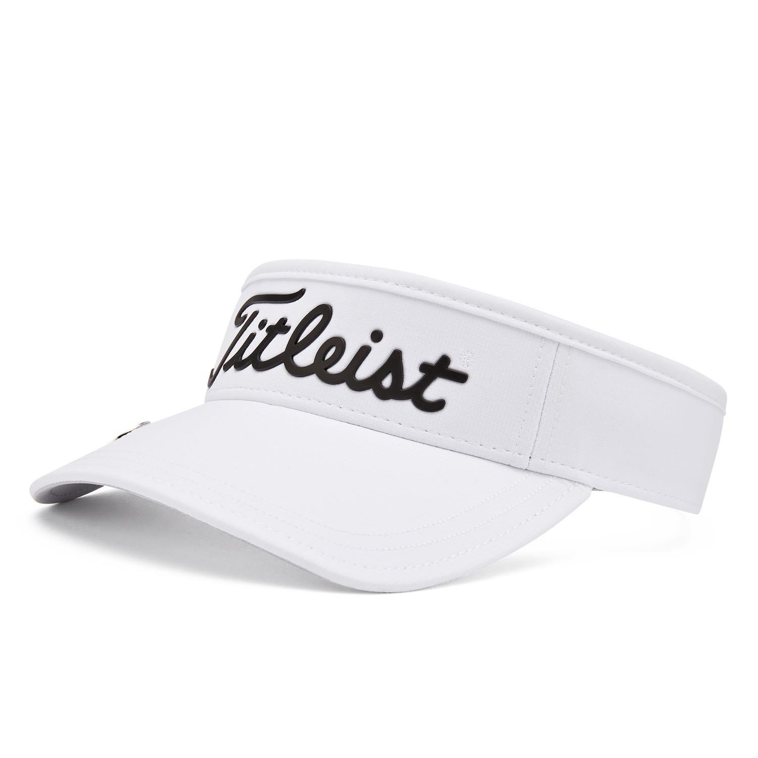 Titleist Players Ball Marker unisex visor, white/black