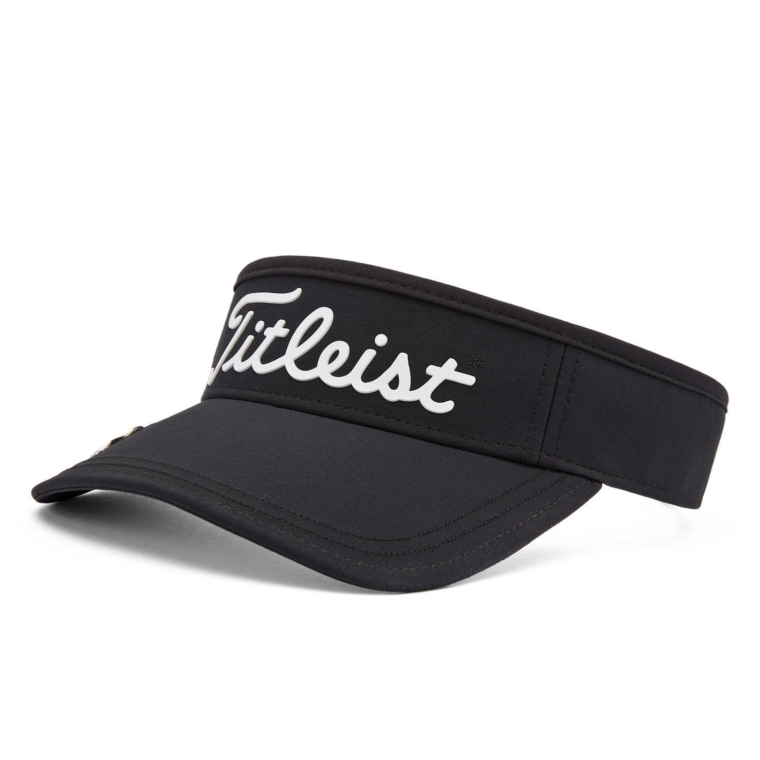 Titleist Players Ball Marker unisex visor, black/white