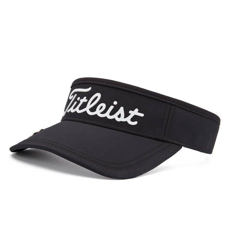 Titleist Players Ball Marker unisex visor, black/white