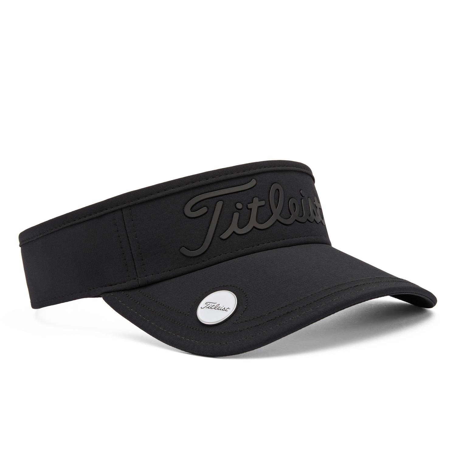 Titleist Players Ball Marker unisex visor, black/black