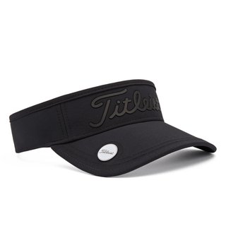 Titleist Players Ball Marker unisex visor, black/black