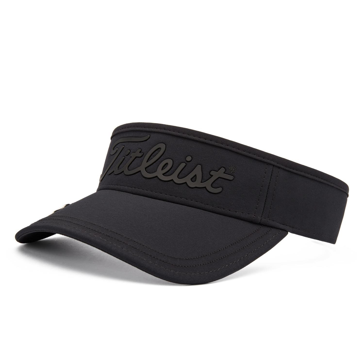 Titleist Players Ball Marker unisex visor, black/black