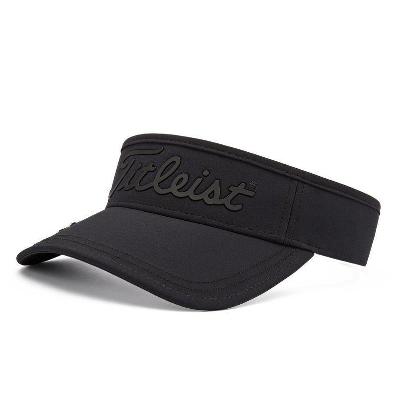 Titleist Players Ball Marker unisex visor, black/black
