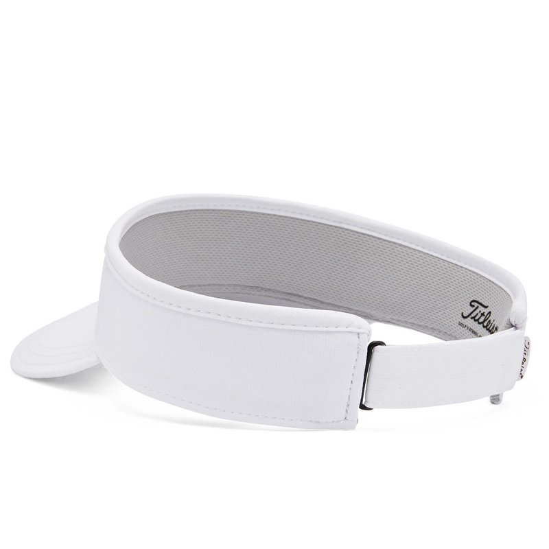 Titleist Players Ball Marker unisex visor, white/charcoal