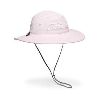 Titleist Tour Aussie men's bucket hat, pale pink/white