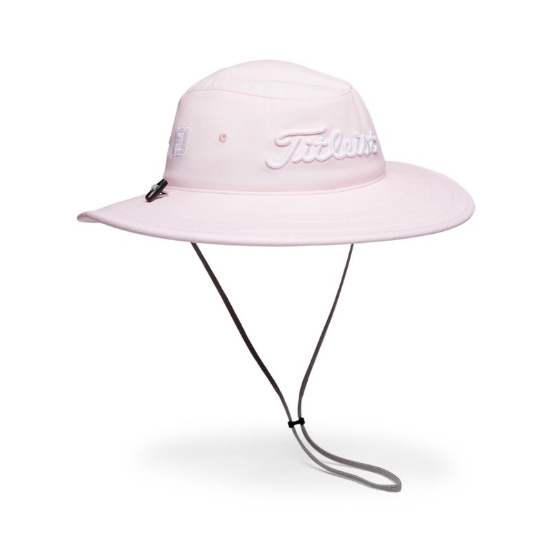 Titleist Tour Aussie men's bucket hat, pale pink/white