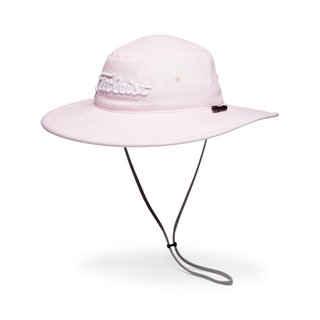 Titleist Tour Aussie men's bucket hat, pale pink/white