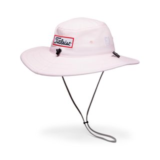 Titleist Tour Aussie men's bucket hat, pale pink/white