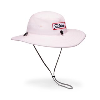Titleist Tour Aussie men's bucket hat, pale pink/white