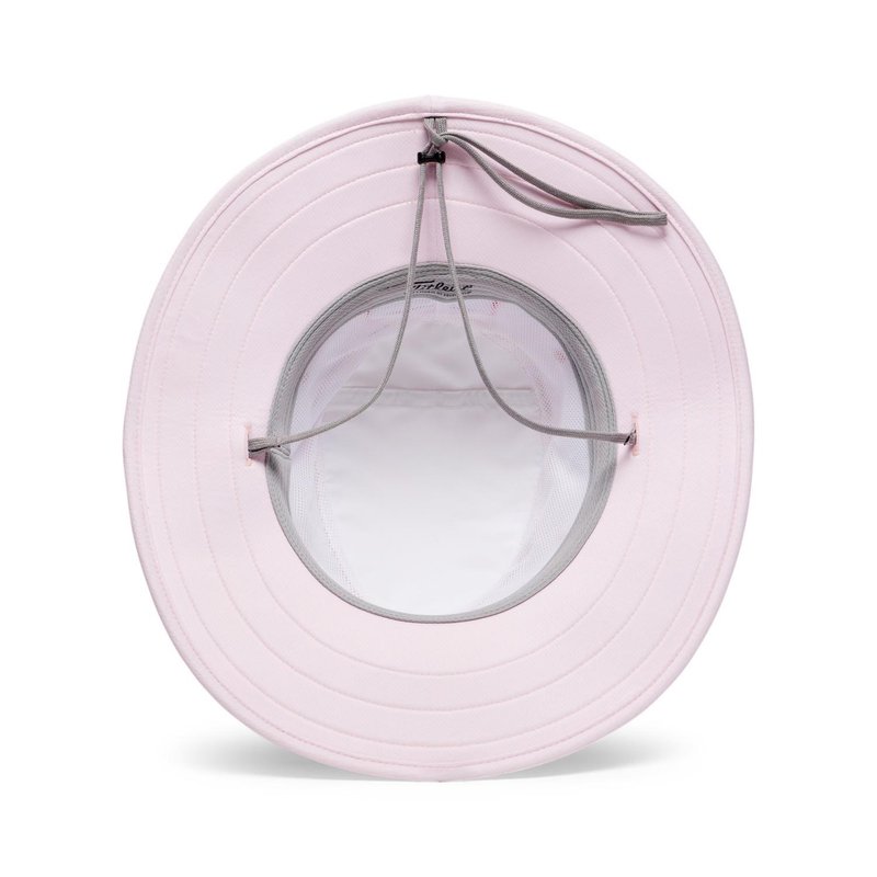 Titleist Tour Aussie men's bucket hat, pale pink/white