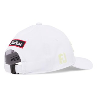 Titleist Junior Tour Performance junior cap, white/light lime