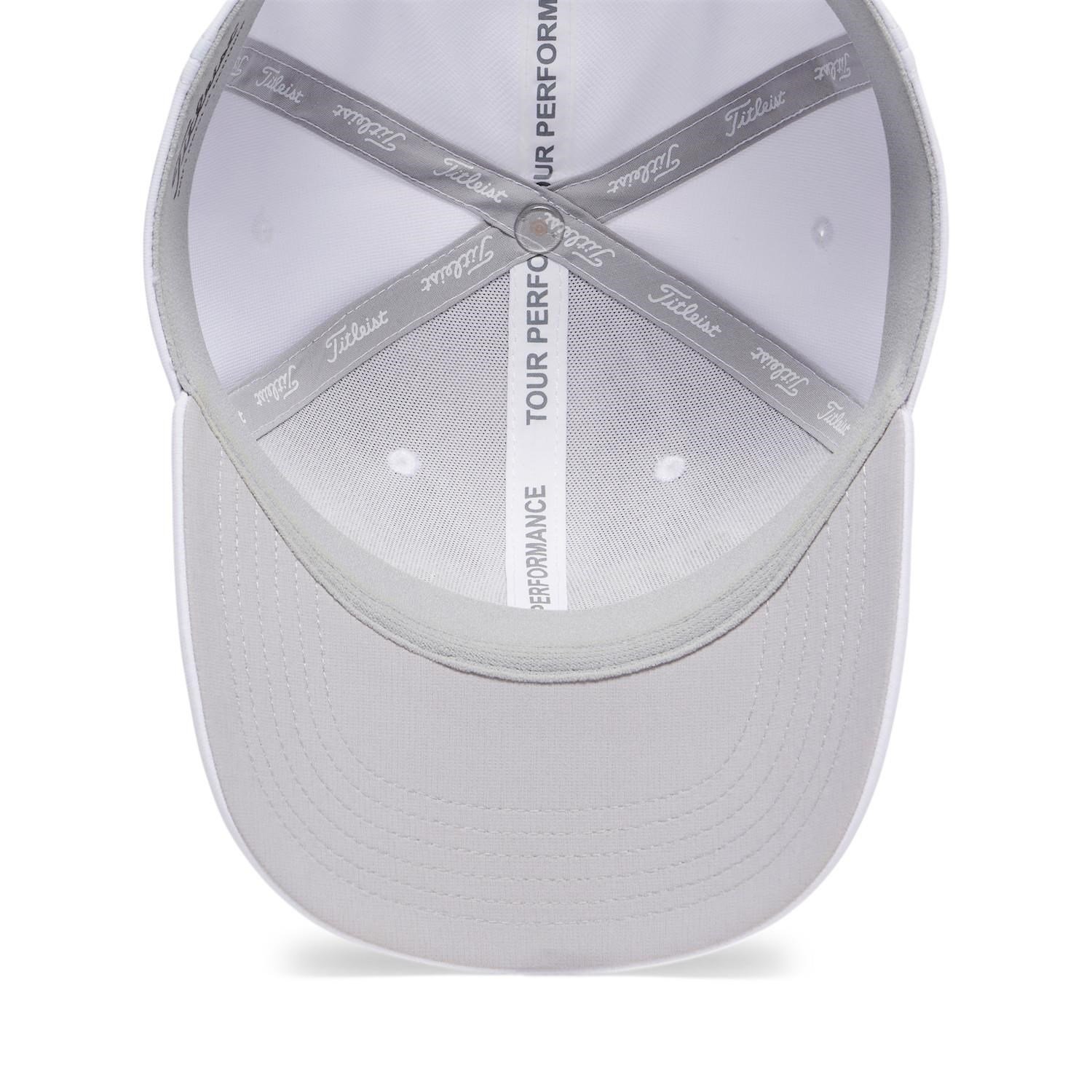 Titleist Junior Tour Performance junior cap, white/light lime
