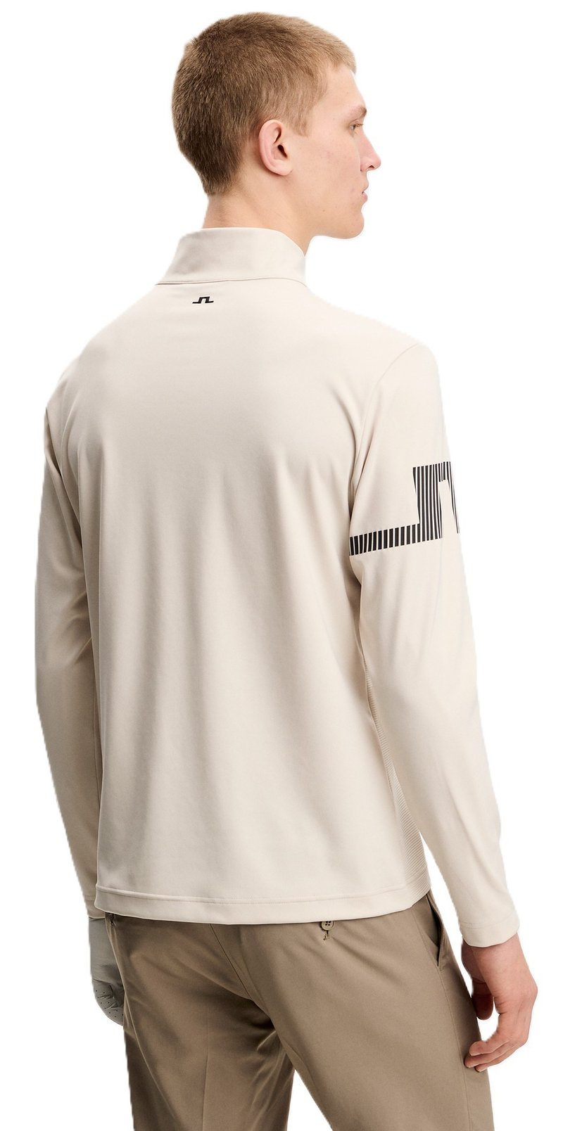 J.Lindeberg Heath Strike Mid Layer men's sweatshirt, moonbeam