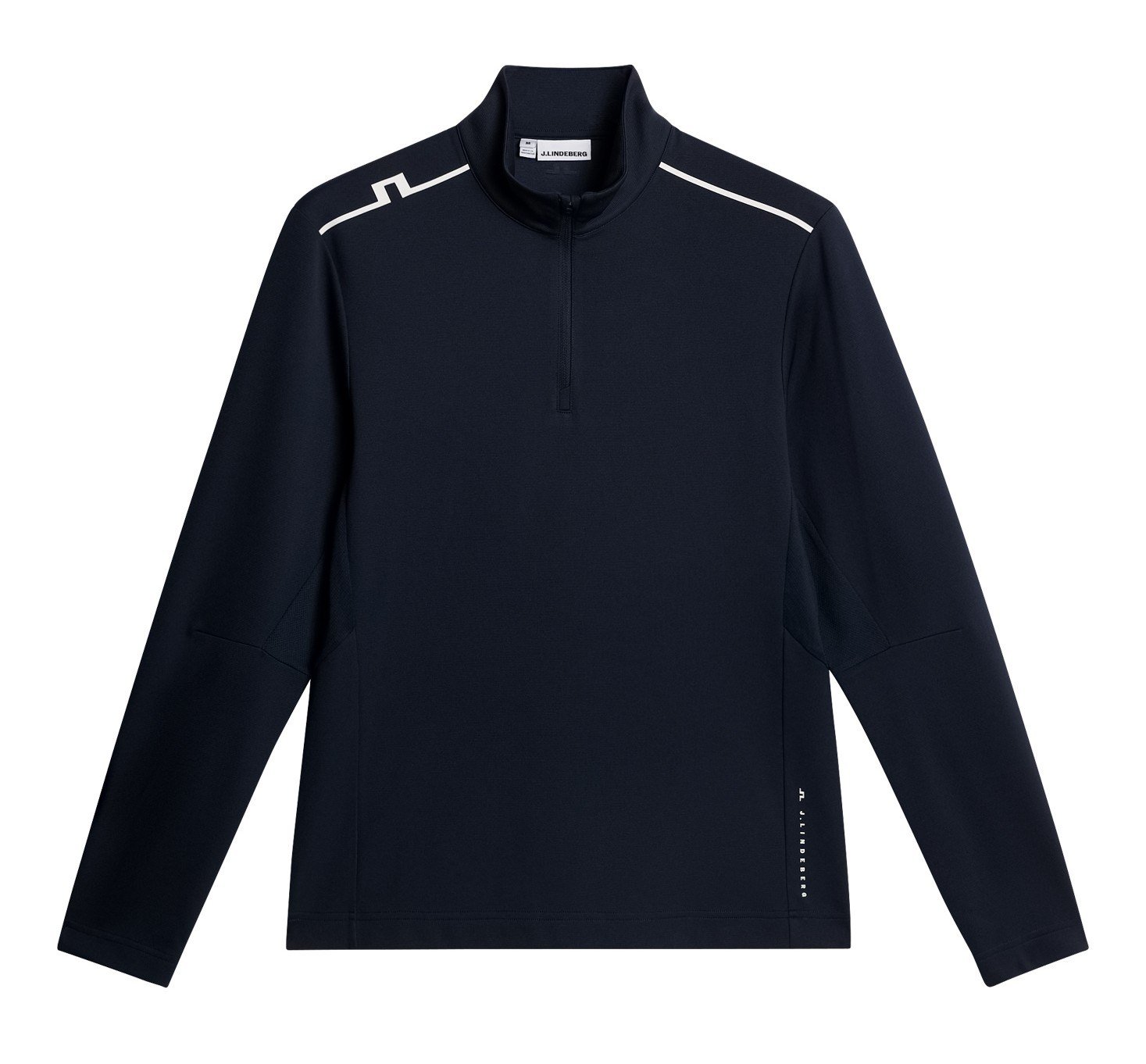 J.Lindeberg Leon Quarter Zip men's sweatshirt, JL Navy