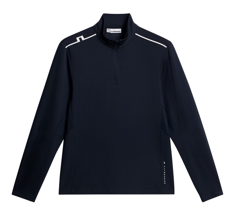 J.Lindeberg Leon Quarter Zip men's sweatshirt, JL Navy