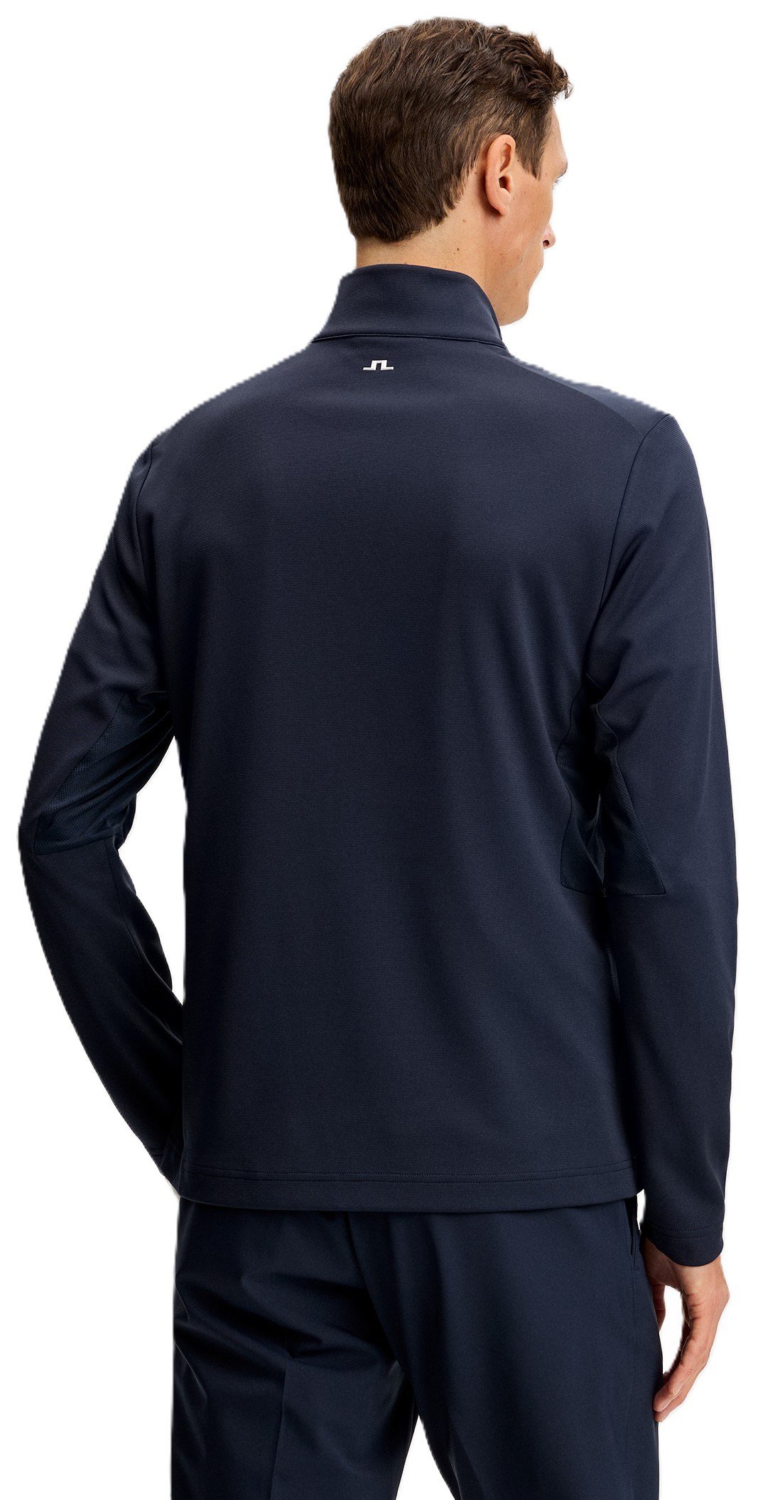 J.Lindeberg Leon Quarter Zip men's sweatshirt, JL Navy