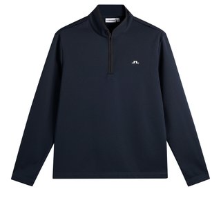 J.Lindeberg Clide Quarter Zip Mid Layer men's sweatshirt, JL Navy