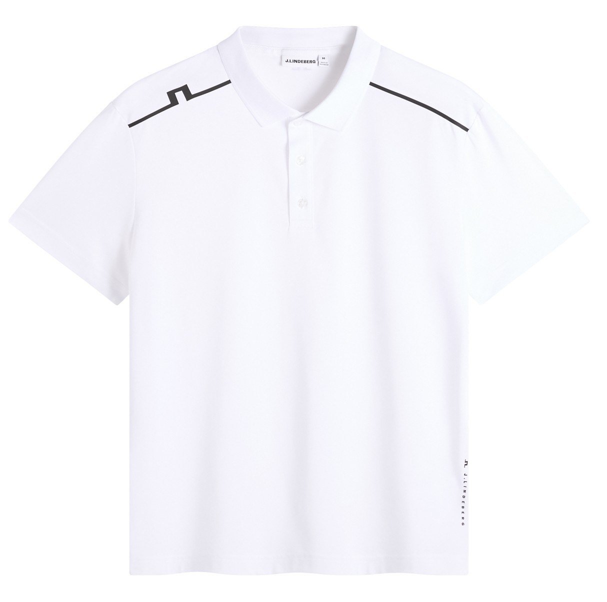 J.Lindeberg Lionel men's polo, white