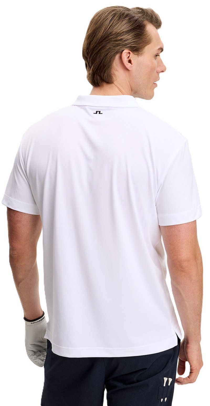 J.Lindeberg Lionel men's polo, white