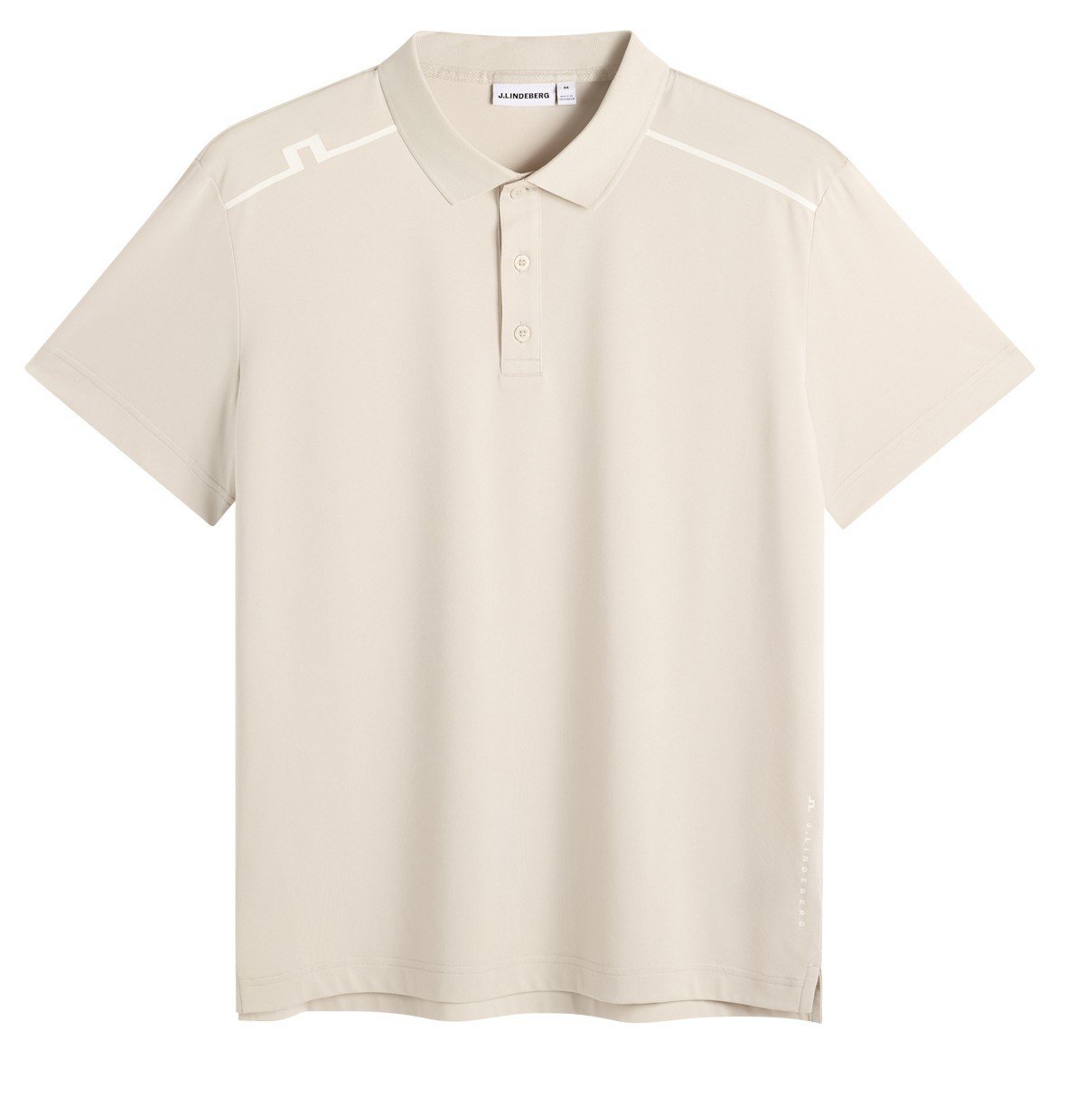 J.Lindeberg Lionel men's polo, moonbeam