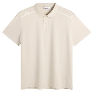 J.Lindeberg Lionel men's polo, moonbeam