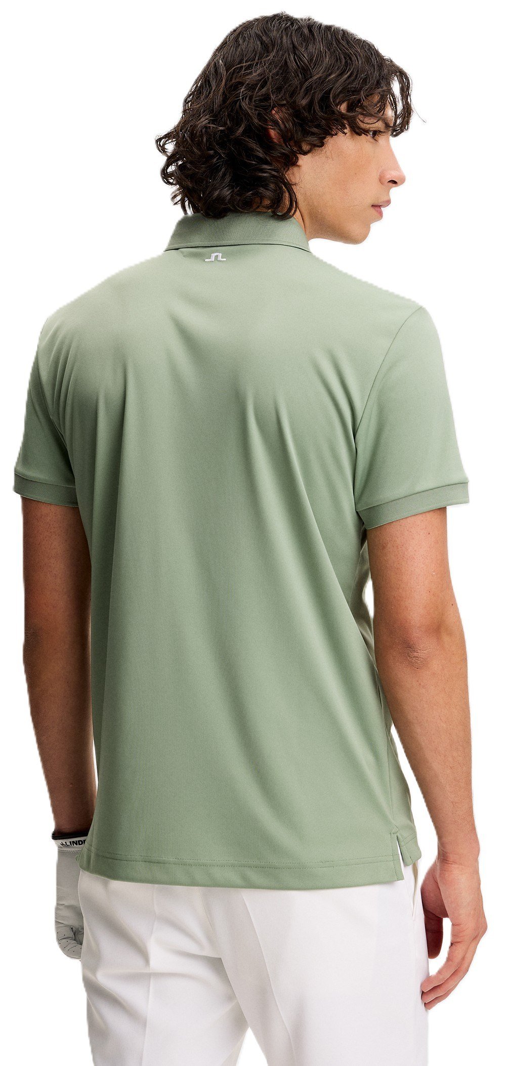 J.Lindeberg Tour Tech Slim Fit men's polo, hedge green