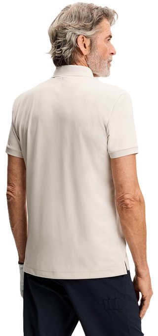 J.Lindeberg Tour Tech Slim Fit men's polo, moonbeam