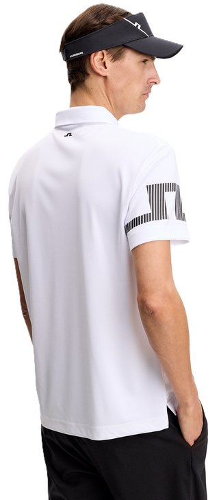 J.Lindeberg Heath men's polo, white
