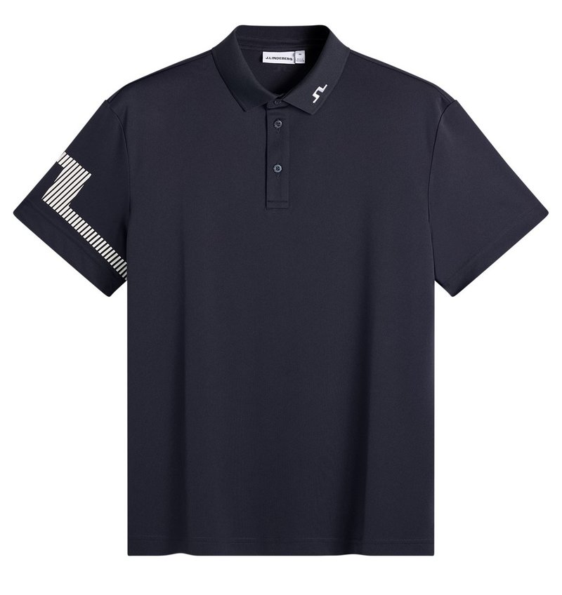 J.Lindeberg Heath men's polo, JL Navy