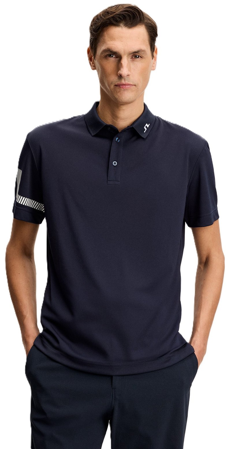 J.Lindeberg Heath men's polo, JL Navy